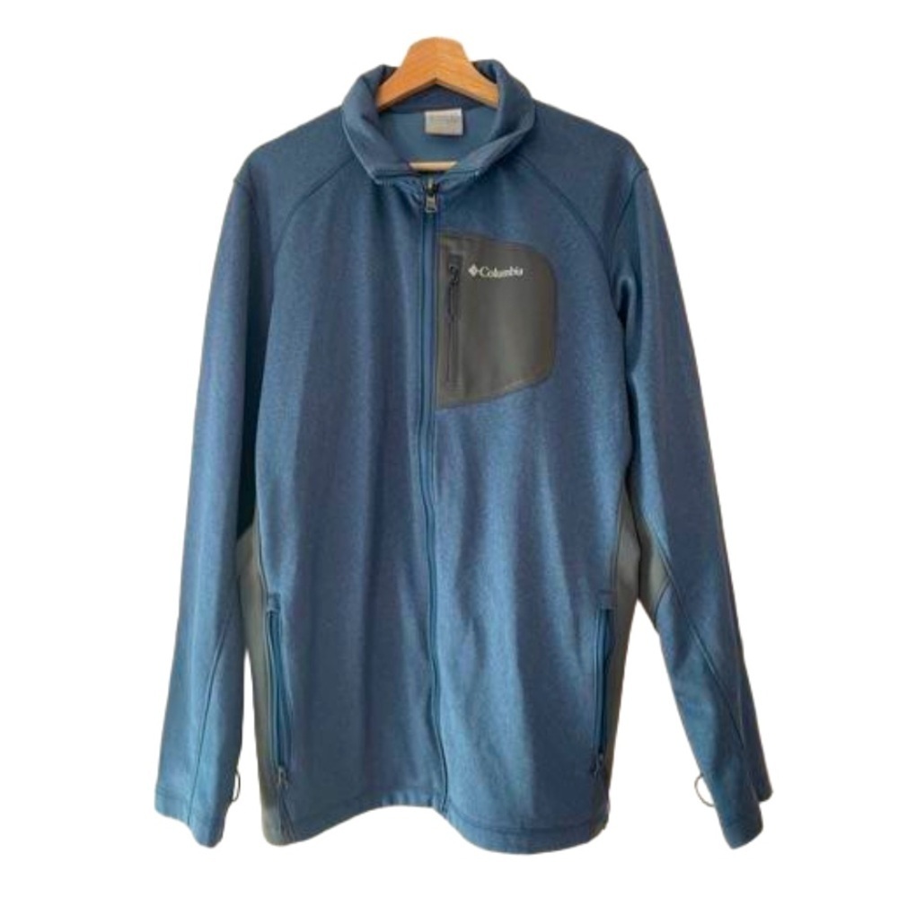 Columbia Medium‎ Zip Up Men’s Size Medium Blue
